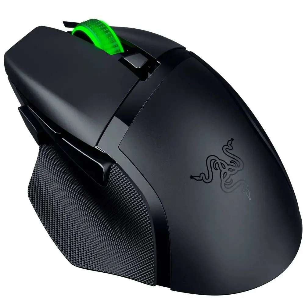 Open Box - Razer Basilisk V3 X HyperSpeed Wireless Bluetooth Gaming Mouse RGB Lighting