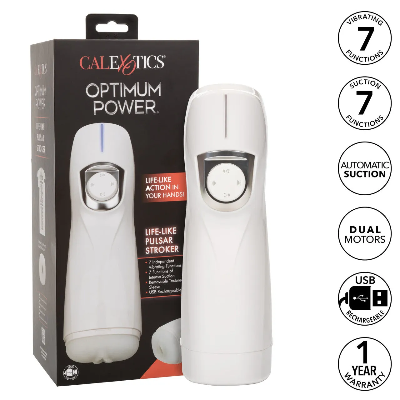 Optimum Power® Lifelike Pulsar Stroker