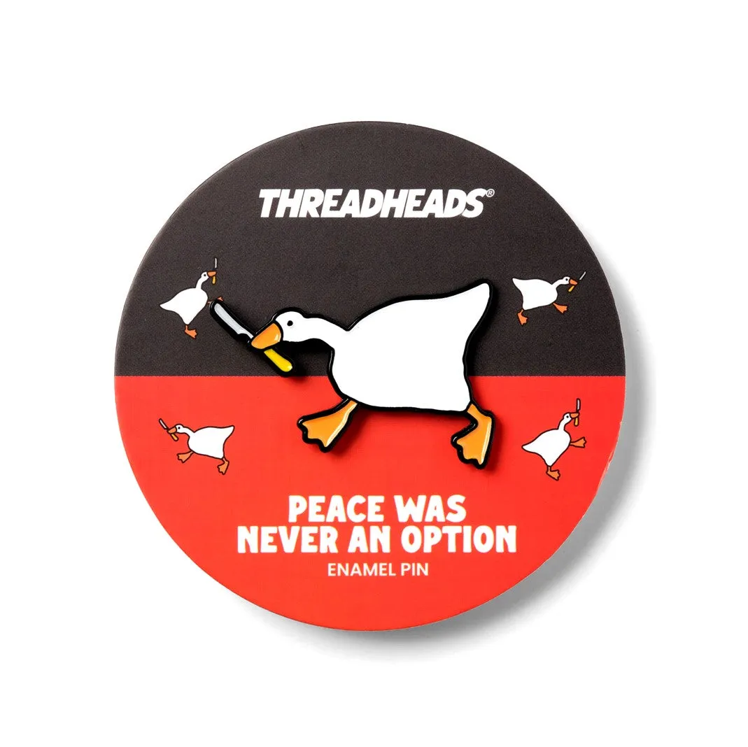 Peace Was Never An Option Pin