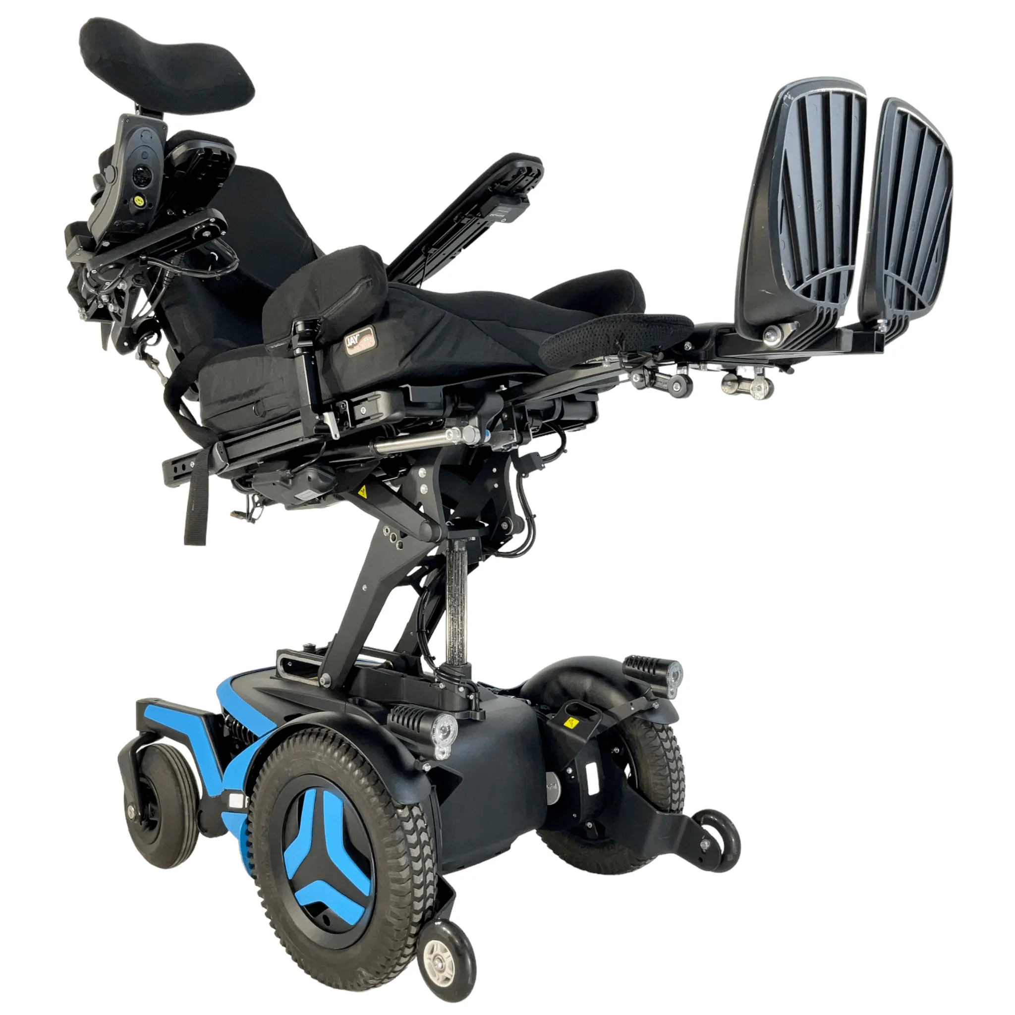 Permobil F3 Electric Wheelchair | 17 x 20 Seat | Seat Elevate, Tilt, Recline & Power Legs | Lighting Kit