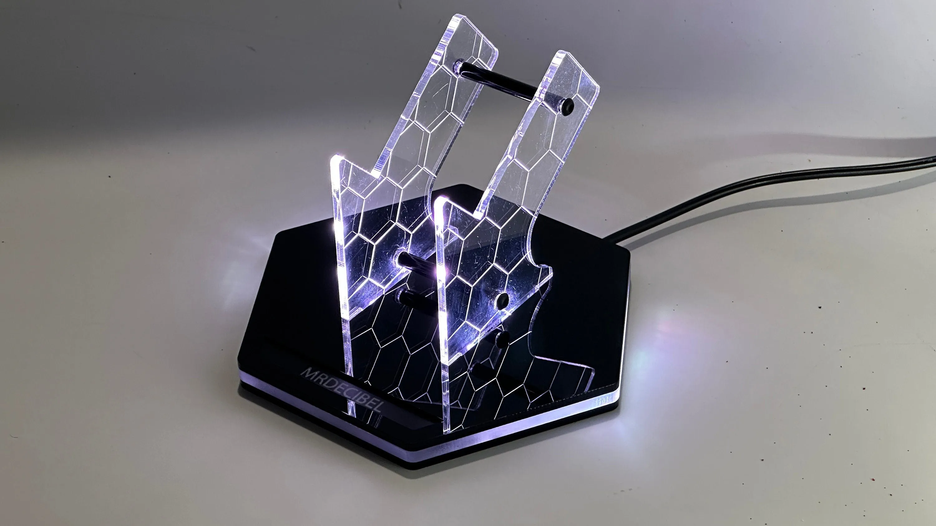 Personalized Game Controller Stand - Gift for Gamers -  Custom Stand -  RGB— Universal Fit - Any Username/Any Gamer Tag
