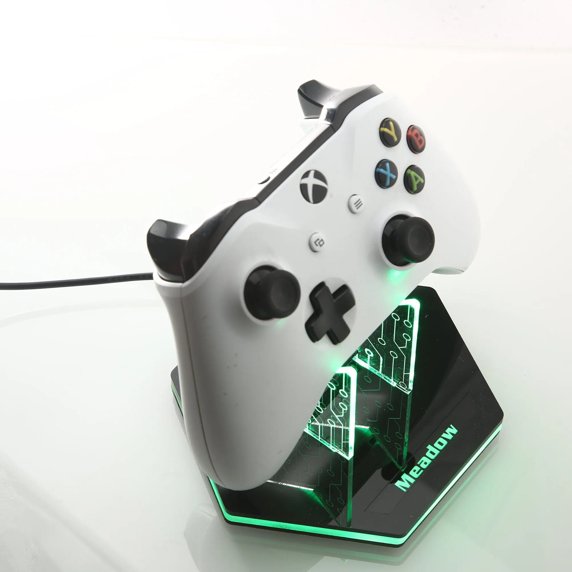 Personalized Game Controller Stand - Gift for Gamers -  Custom Stand -  RGB— Universal Fit - Any Username/Any Gamer Tag