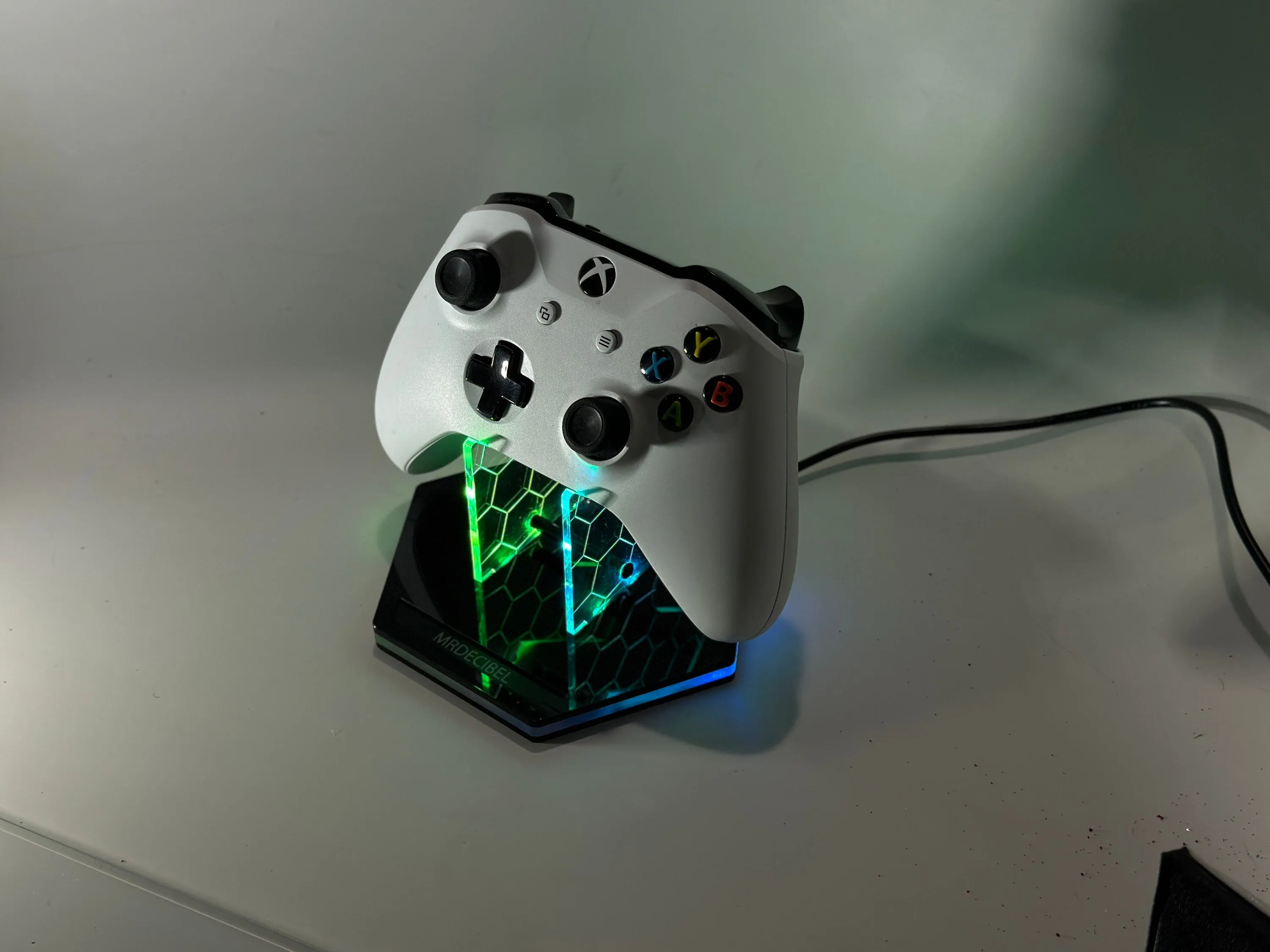 Personalized Game Controller Stand - Gift for Gamers -  Custom Stand -  RGB— Universal Fit - Any Username/Any Gamer Tag