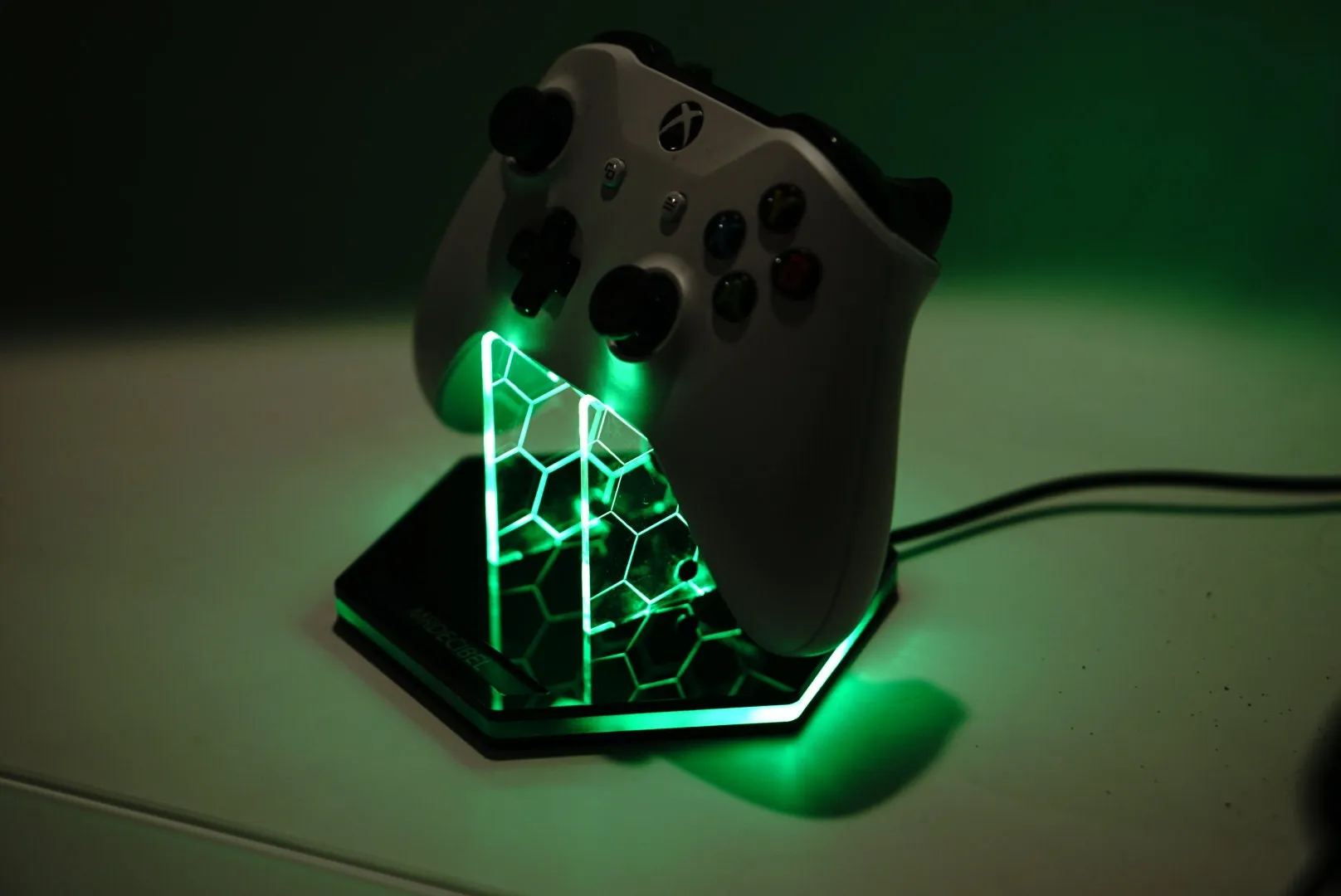Personalized Game Controller Stand - Gift for Gamers -  Custom Stand -  RGB— Universal Fit - Any Username/Any Gamer Tag