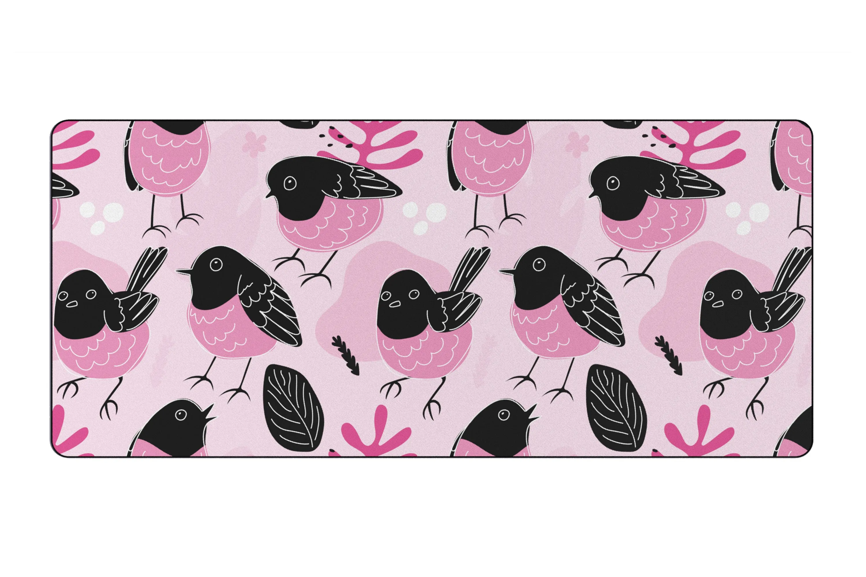 Pink Robin Deskmats