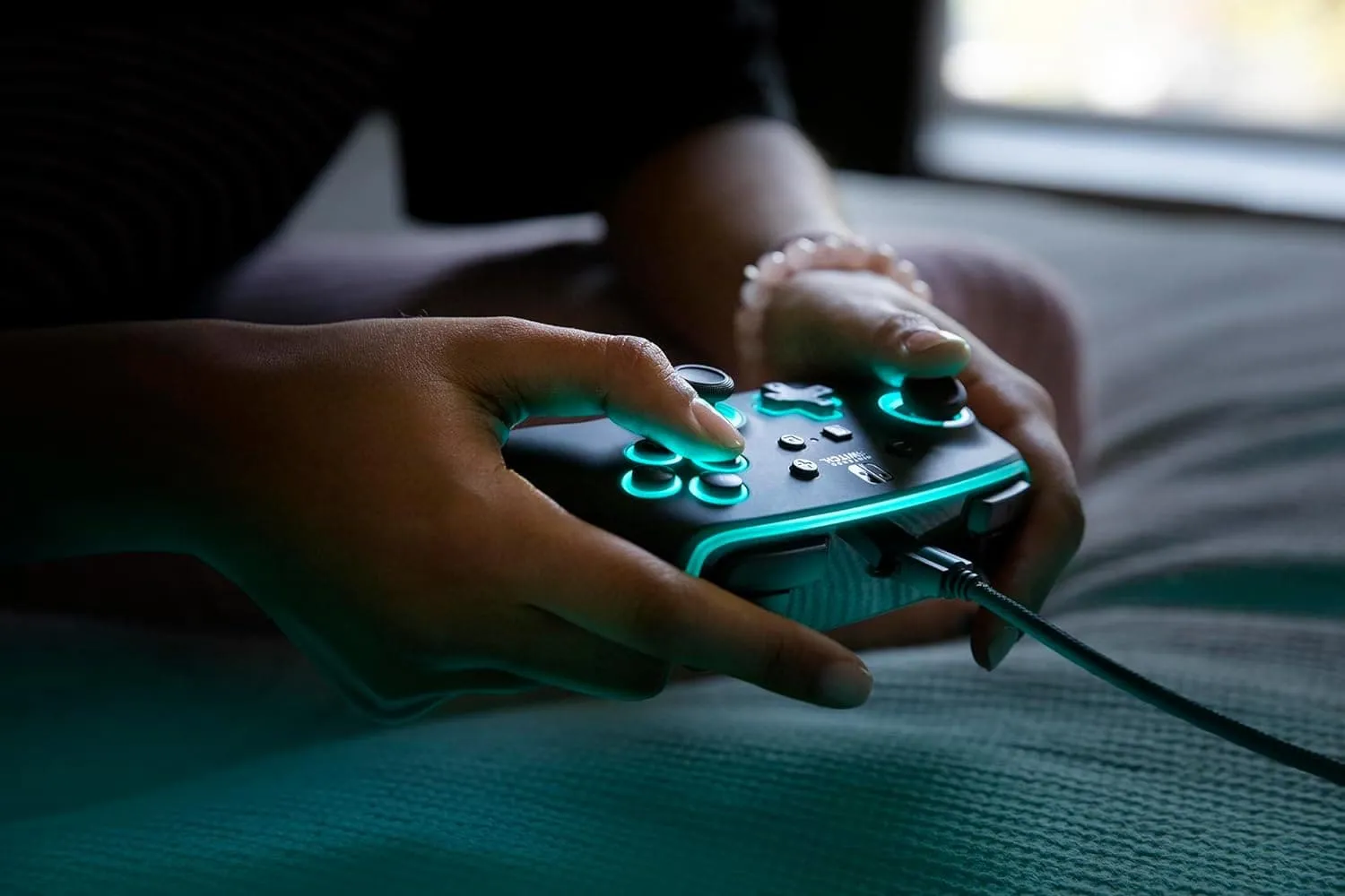 PowerA Spectra Enhanced Wired Controller for Nintendo Switch, Light-Up, Officially Licensed Gamepad