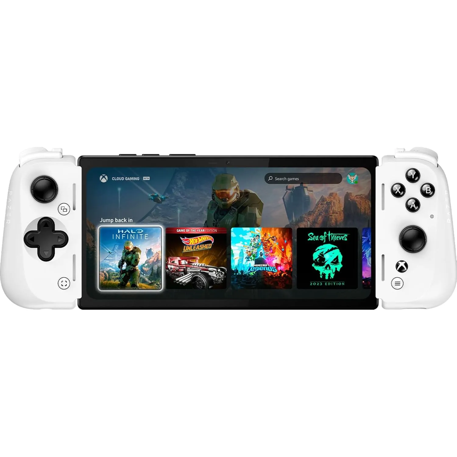 Razer Kishi V2 Mobile Gaming Controller for Android: Console Quality Controls - Universal Fit - Stream PC, Xbox, PlayStation, Touch Screen Android Games - Customizable Triggers - Ergonomic Design