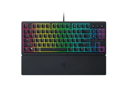 Razer Ornata V3 Tenkeyless - Low-profile RGB Tenkeyless Mecha-membrane RGB Keyboard - US Layout