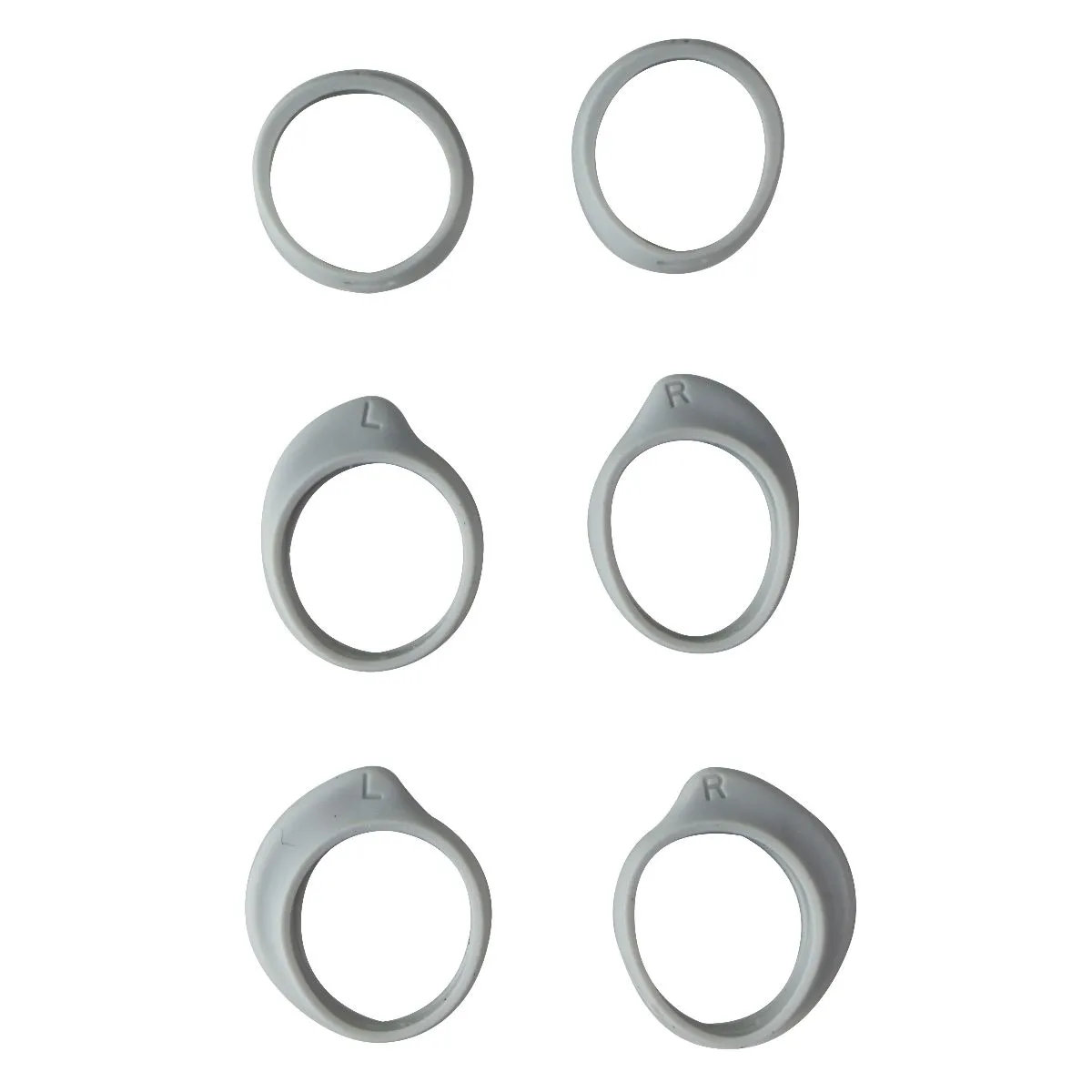 Replacement Ear Gels & Stabilizer for Galaxy Buds - (Full Set) - Silver