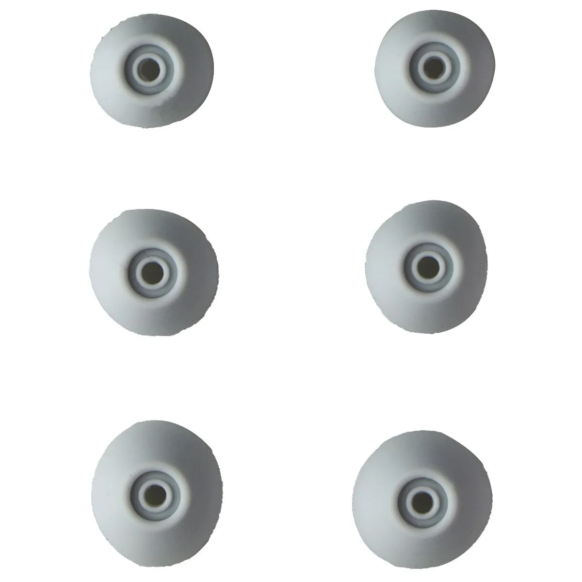 Replacement Ear Gels & Stabilizer for Galaxy Buds - (Full Set) - Silver