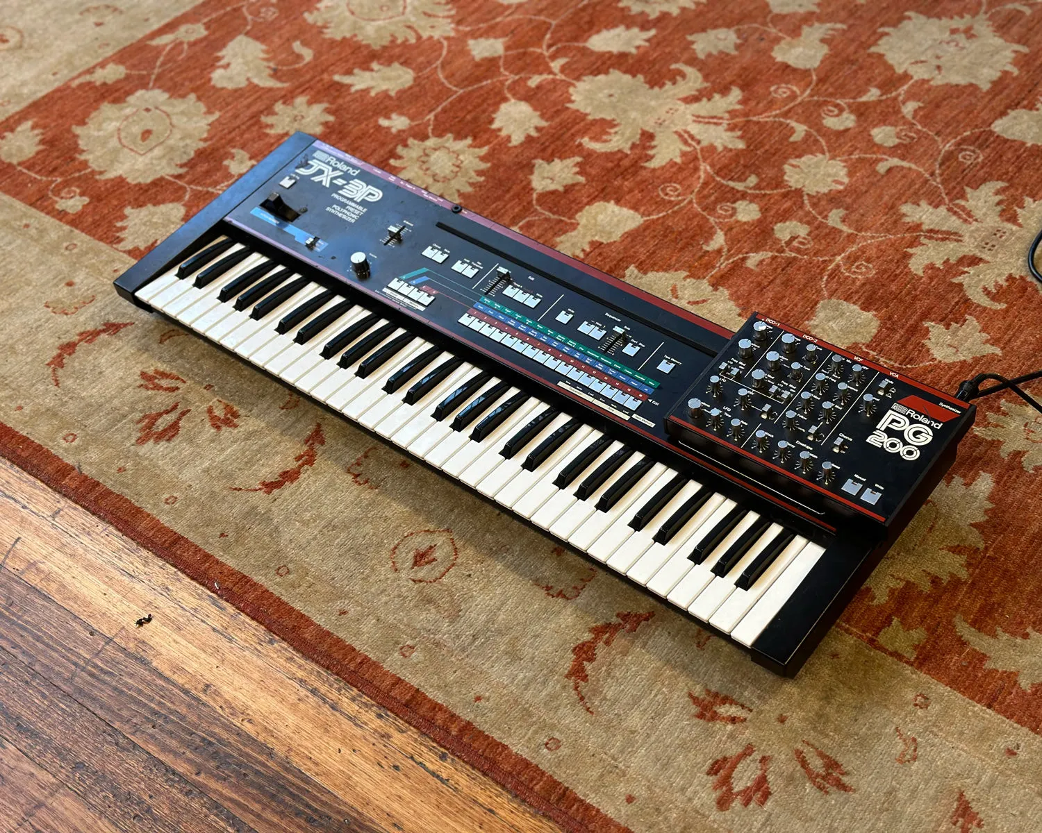 Roland JX-3P Polyphonic Analogue Synthesizer with PG-200 w/ Series Circuits MIDI Upgrade