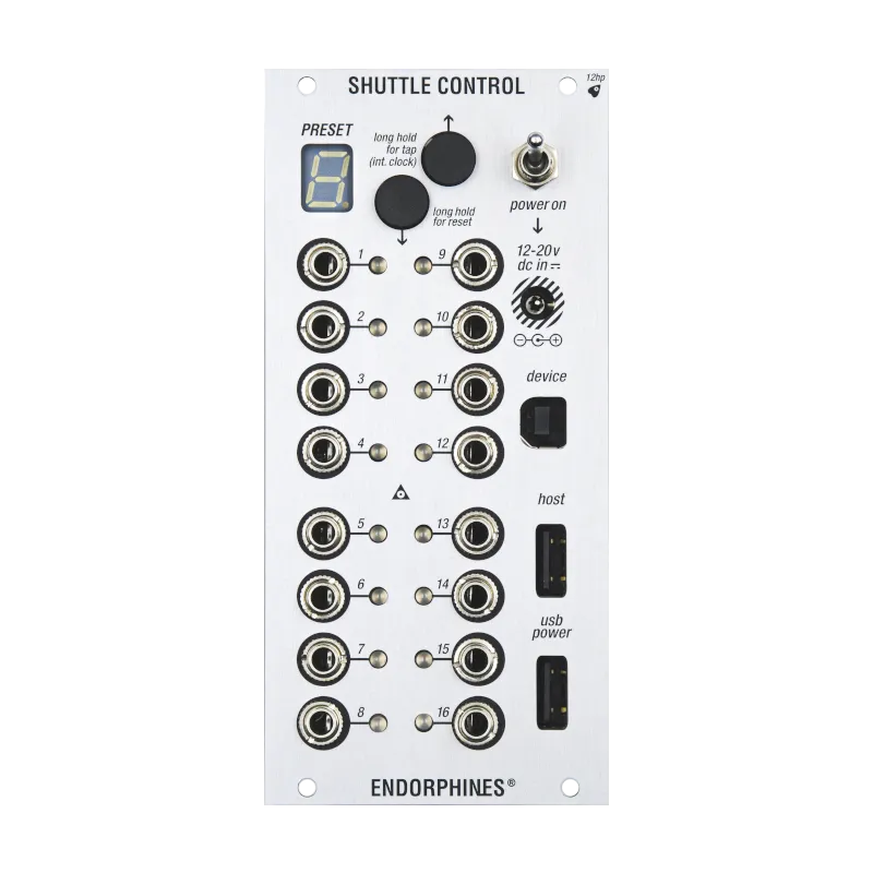 Shuttle Control - USB MIDI to CV