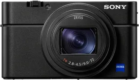 Sony RX100 VII Premium Compact Camera with 1.0-Type Stacked CMOS Sensor.