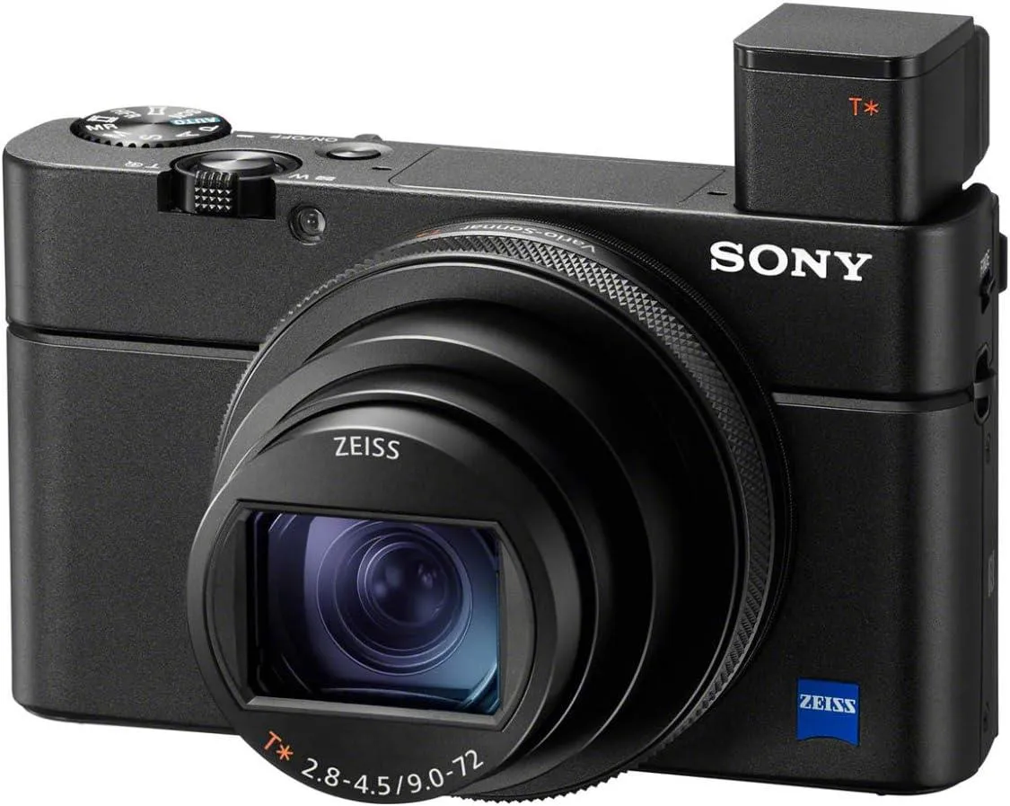 Sony RX100 VII Premium Compact Camera with 1.0-Type Stacked CMOS Sensor.