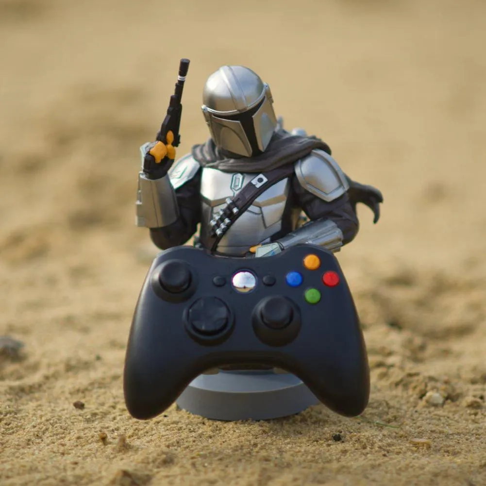 Star Wars: The Mandalorian Cable Guys Phone Stand and Controller Holder