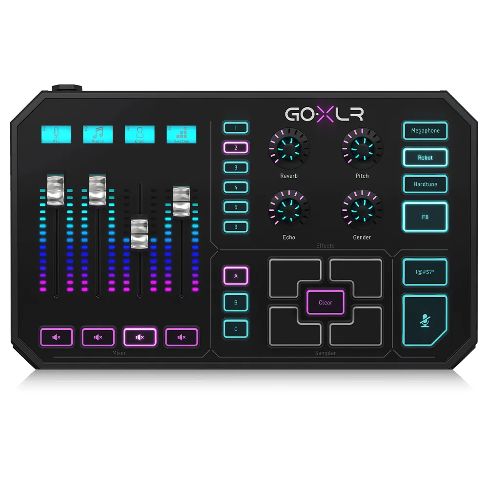 TC Helicon Go XLR Digital mixer