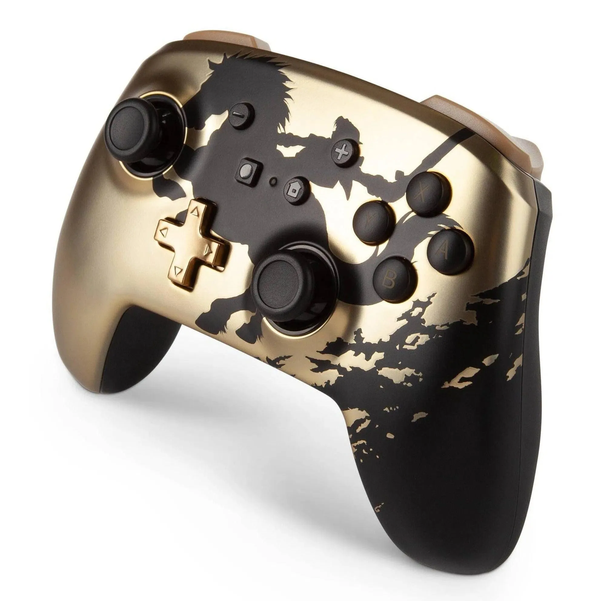 The Legend of Zelda - Nintendo Switch Wireless Controller (Gold Rider Version) - PowerA - Enhanced Edition