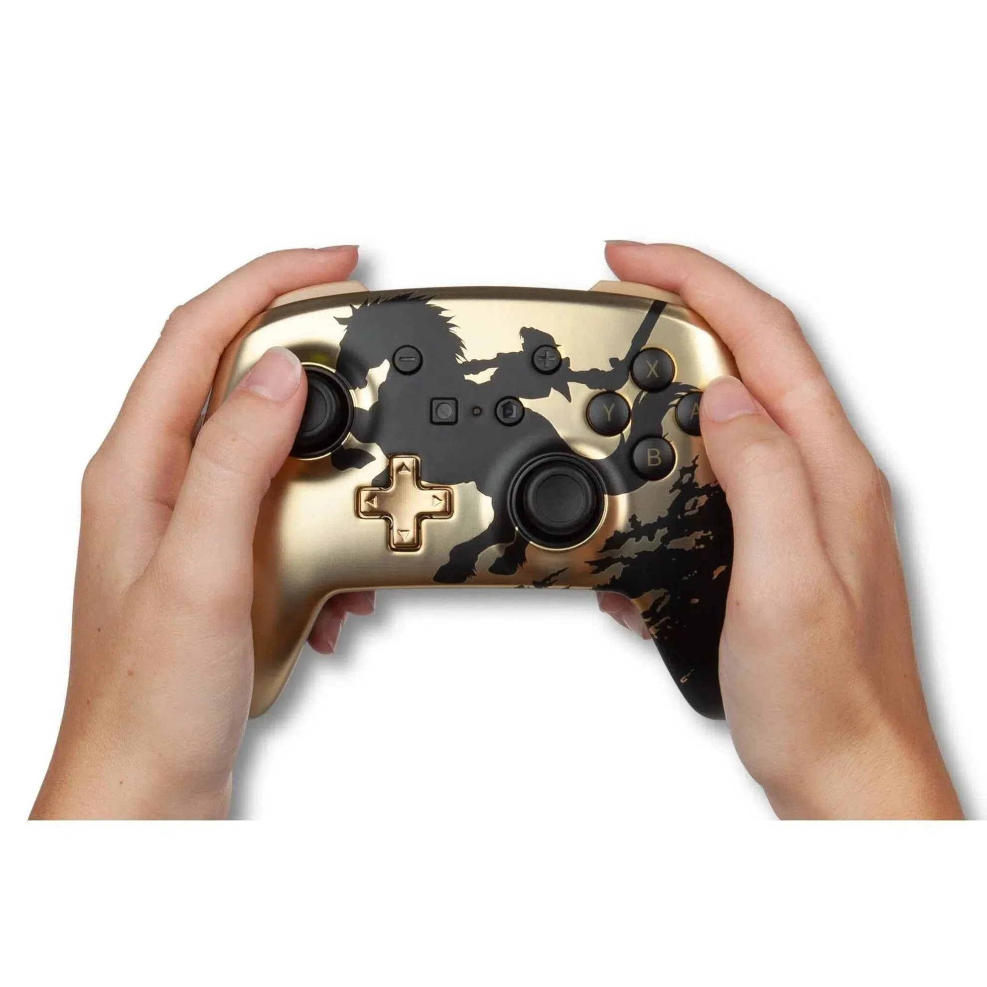The Legend of Zelda - Nintendo Switch Wireless Controller (Gold Rider Version) - PowerA - Enhanced Edition