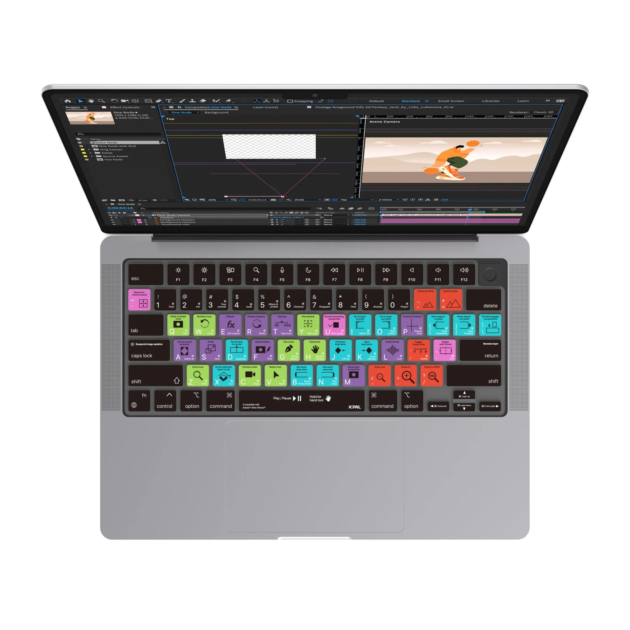 VerSkin   Adobe After Effects Shortcut Keyboard Protector