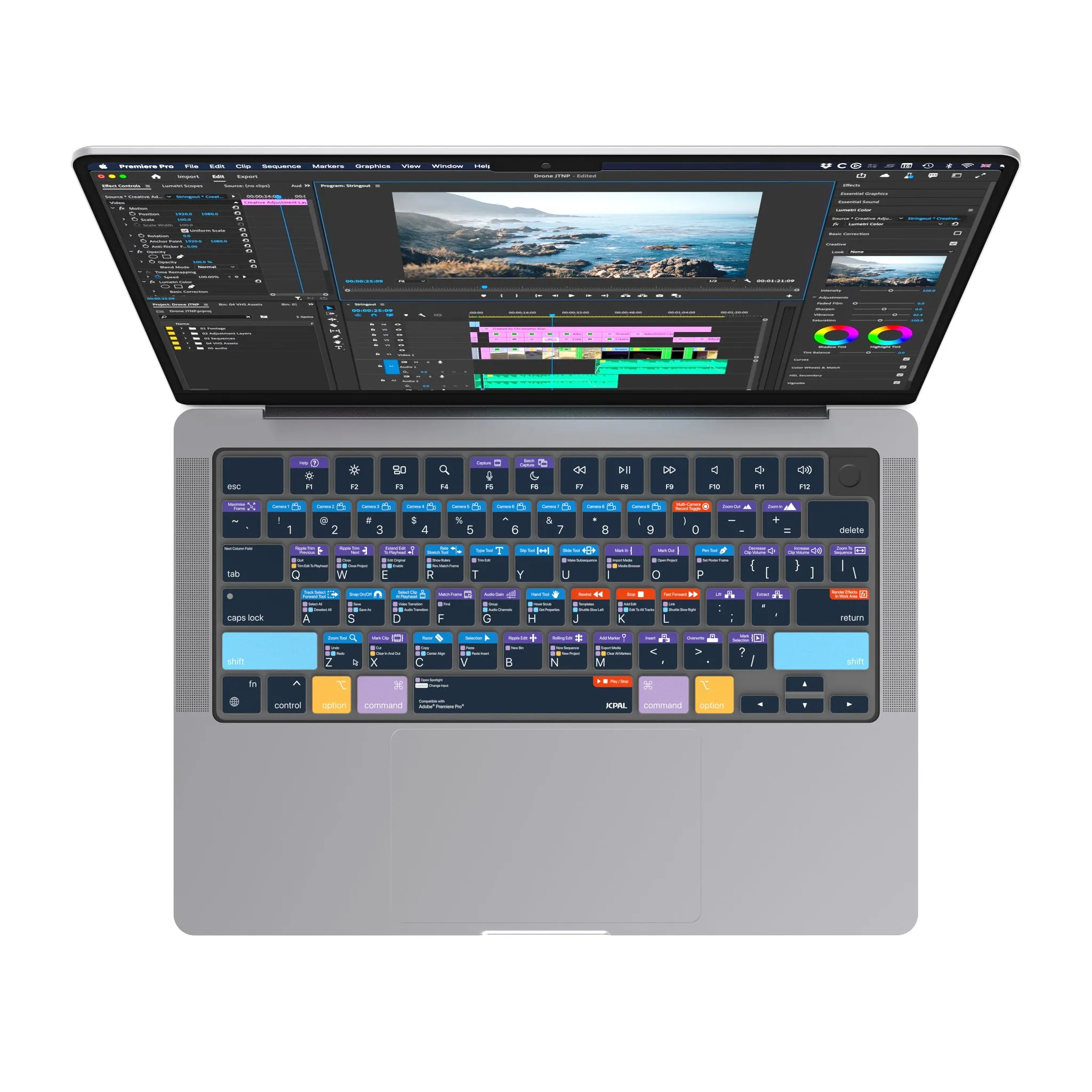 VerSkin   Adobe Premiere Pro Shortcut Keyboard Protector