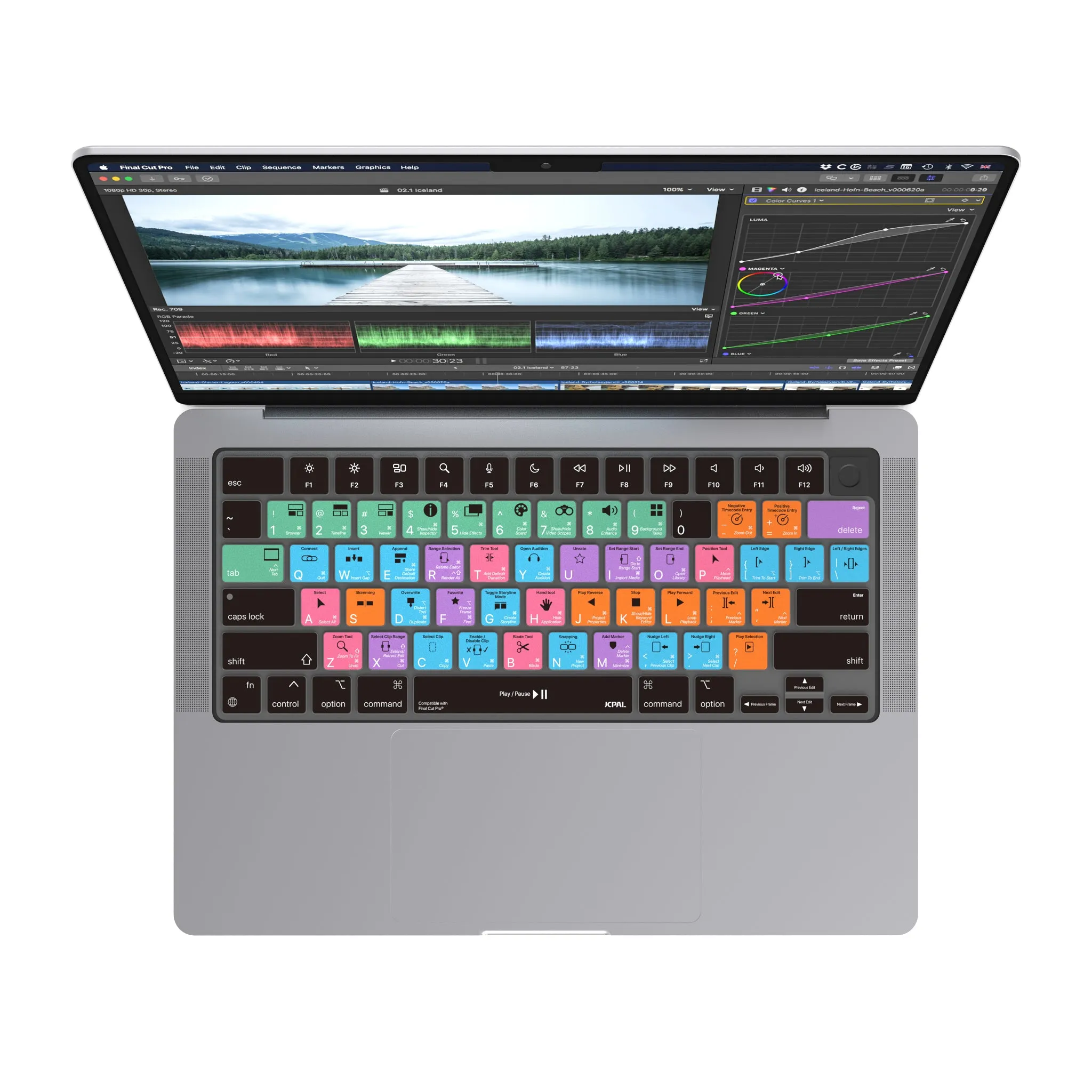 VerSkin   Apple Final Cut Pro Shortcut Keyboard Protector