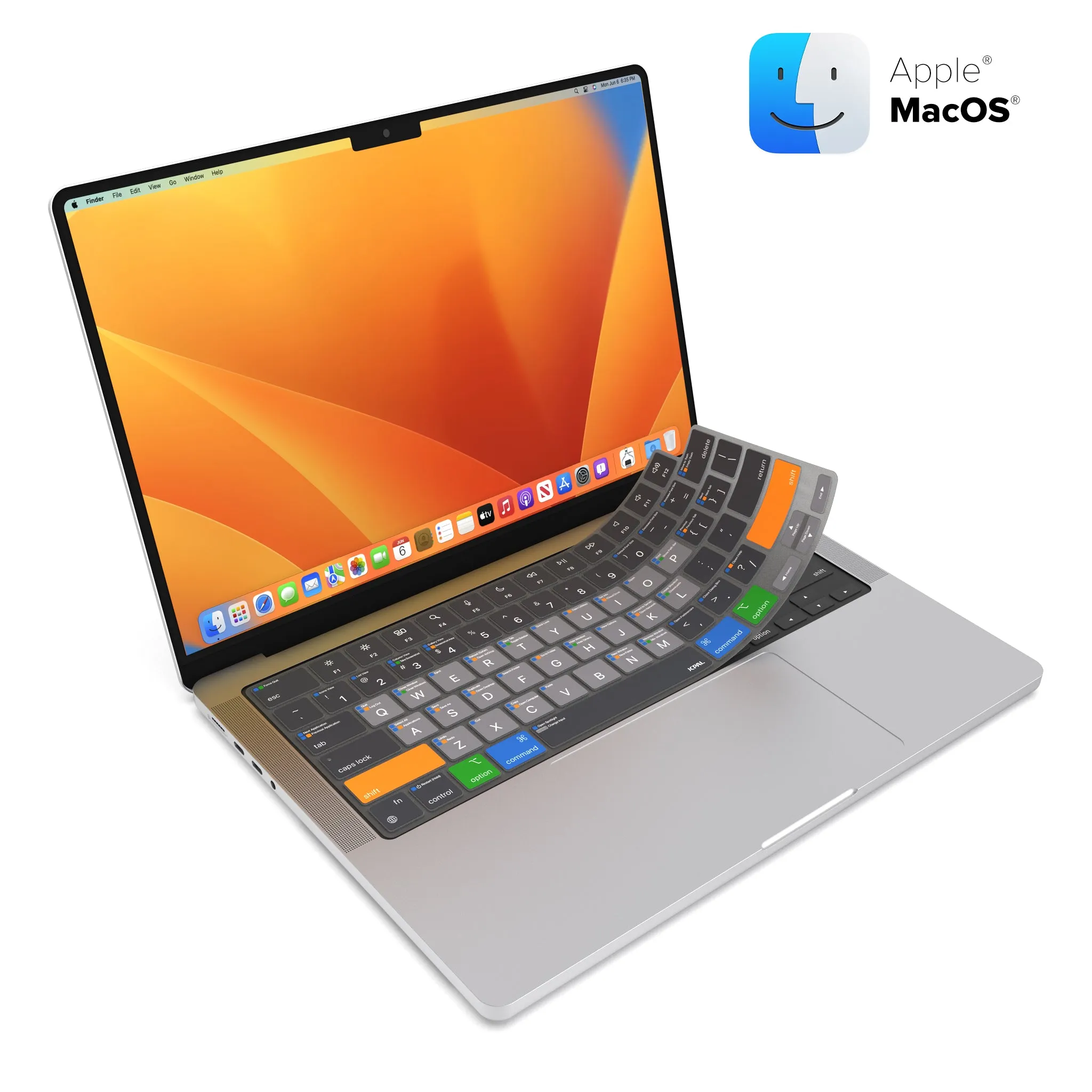 VerSkin   Apple MacOS Shortcut Keyboard Protector