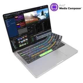 VerSkin   Avid Media Composer Shortcut Keyboard Protector