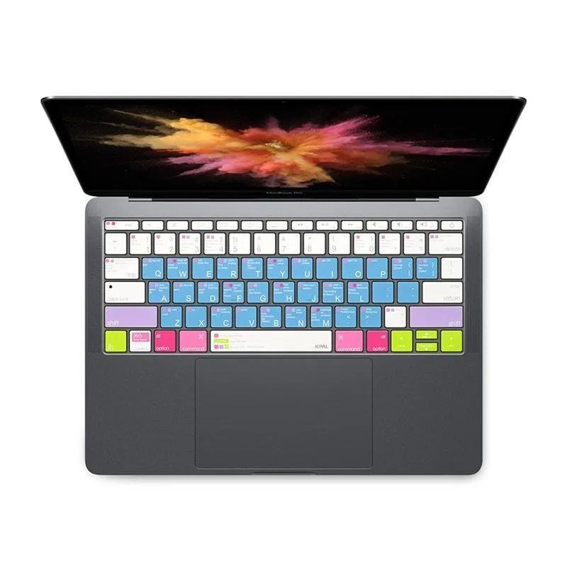 VerSkin   MacOS Shortcut Keyboard Protector for MacBook Pro 13" (USB-C/Thunderbolt 3)