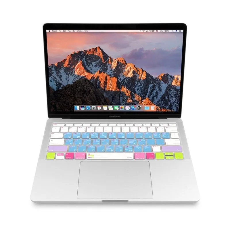 VerSkin   MacOS Shortcut Keyboard Protector for MacBook Pro 13" (USB-C/Thunderbolt 3)