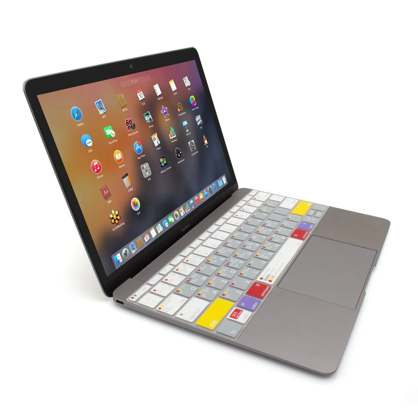 VerSkin   MacOS Shortcut Keyboard Protector (US-Layout)